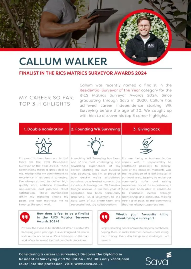 Thank you, sava! Callum’s excitement for the rics matrics surveyor awards 2024 1 rics surveyor wr surveying 465568462 482417078178326 1120125133772000519 n RICS Surveyor WR Surveying